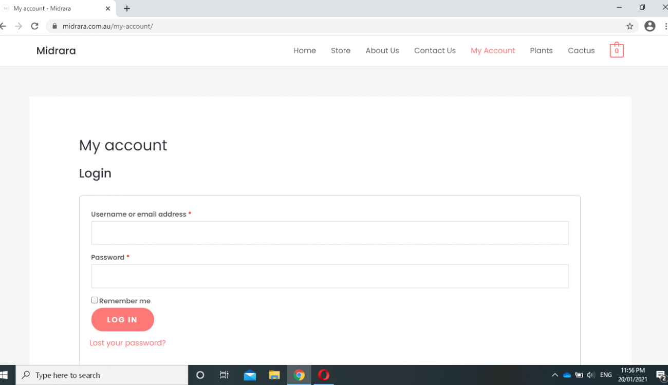 my account